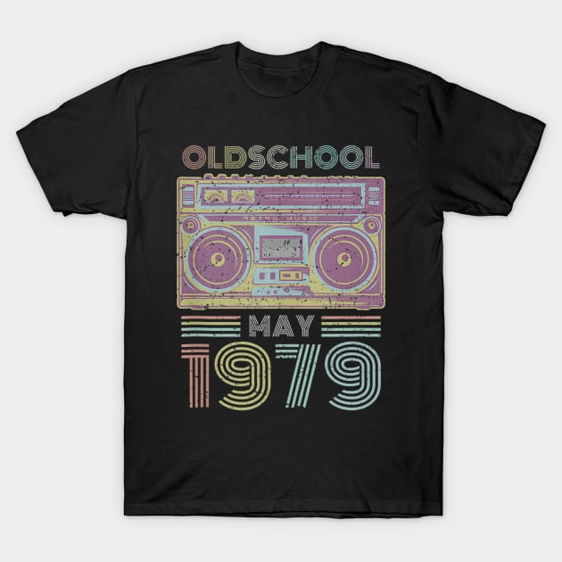 41st Birthday Gift May 1979 Forty One Years Old T-Shirt by bummersempre66